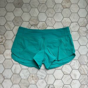 Lululemon Eucalyptus Speed Up Short 8 4”